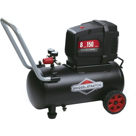 Briggs & Stratton 8 Gallon Hotdog Oil-free Air (Best Gas Air Compressor)