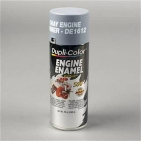 Krylon DE1612 12 oz Gray Engine Enamel with Ceramic Primer