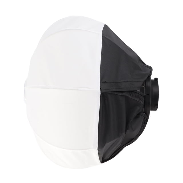 Softbox 30cm/11.8in Lantern Softbox Spherical Collapsible Soft Box Quick Installation Studio Photography Video Lighting Accessory