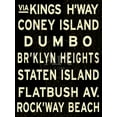 thumbnail image 1 of Brooklyn Sign, Unframed Art Print Wall Art Sold by ArtCom, 1 of 4