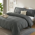 thumbnail image 3 of Virtu 7 PC TwinBedding Set, Luxury Microfiber Duvet Cover With Sheets TwinBed Sets, 3 of 7