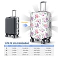 thumbnail image 6 of Daiia Rose Flower B Luggage Cover, Thickened Washable Travel Luggage Covers, Elastic Unique Baggage Covers for 18-20 inch Luggage-Medium, 6 of 9