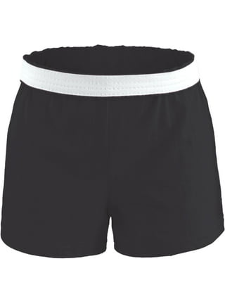 Soffe Juniors Cheer Boy Shorts, Black, Medium 