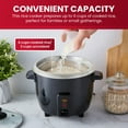 thumbnail image 2 of Elite Cuisine 6 Cup Rice Cooker With Glass Lid, 2 of 5