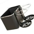 thumbnail image 2 of Armrest Storage Box Water Cup Holder Multifunctional Car Console Organizer for Auto Black, 2 of 5