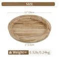 thumbnail image 3 of Hanobe Wooden Serving Tray:Rustic Decorative Tray Farmhouse Candle Holder Trays Centerpiece for Coffee Table, 3 of 8