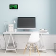 thumbnail image 4 of AcuRite 75112M 10-inch LED Digital Clock with Auto Dimming Brightness Green, 4 of 6