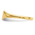 thumbnail image 3 of 14k 7.5x6.0mm Closed Back Heart Signet Ring RS500, 3 of 6