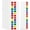 Multicolour, variant on A-Z Sticky Alphabet Tabs Self-Adhesive Letter Index Tabs for Notebook, Textbook, Dictionary, and Filing (208 Pcs)