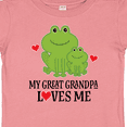 thumbnail image 4 of Inktastic My Great Grandpa Loves Me Boys Gift Boys Baby T-Shirt, 4 of 5