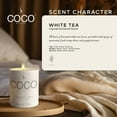thumbnail image 4 of Stone Candles COCO11WT 11 oz Coconut Candle - White Tea, 4 of 14
