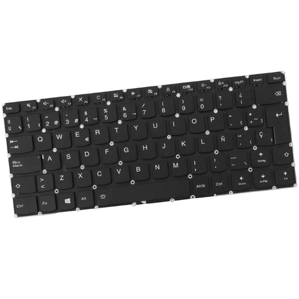 Teclado de repuesto para computadora portátil Retroiluminado de Ordenador Portátil Keyboard Laptop para 320-14ISK 320S-14IKB 320S-14IKBR Magideal Teclado de repuesto para computadora portátil