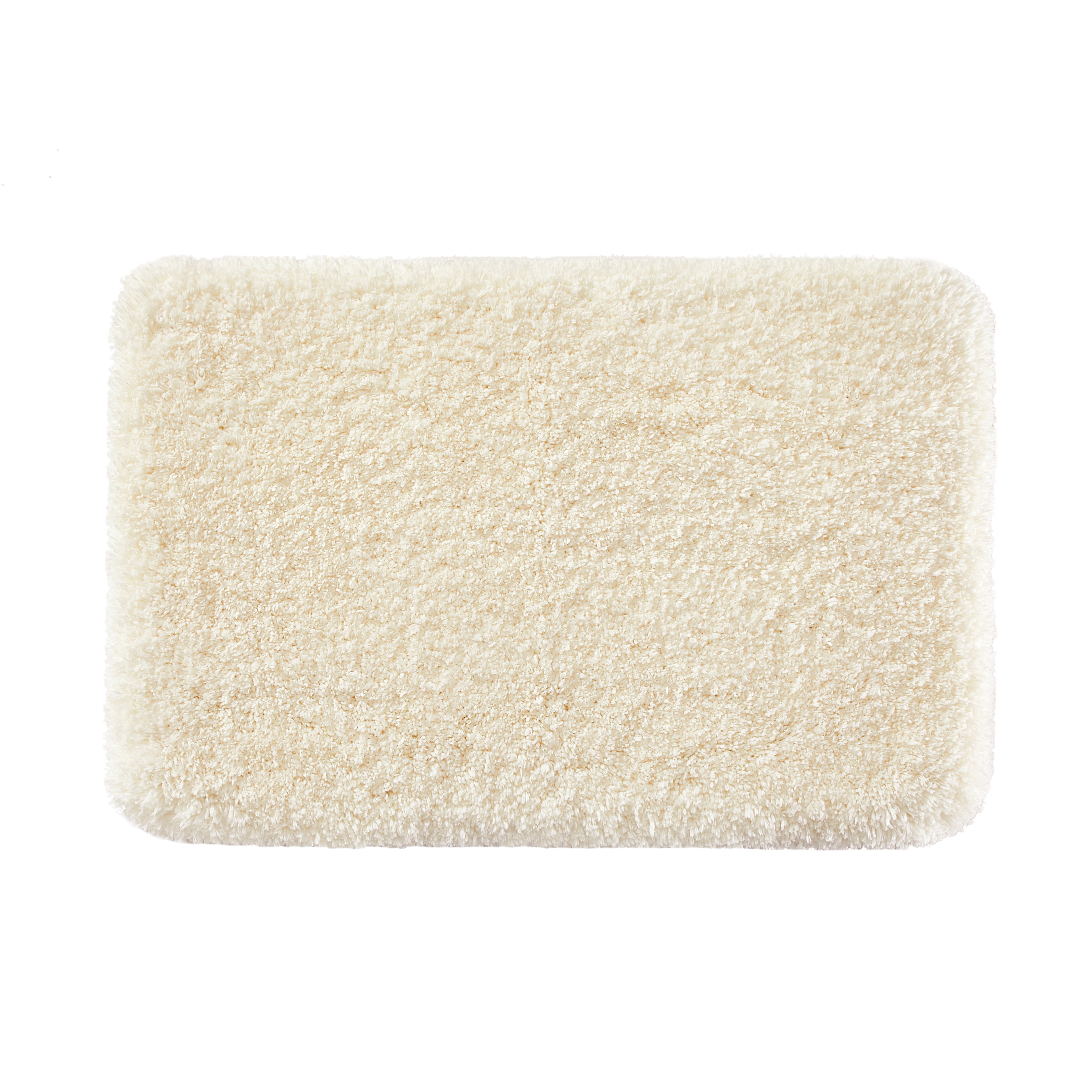 Better Homes and Gardens Ivory Cloud 2pc Bath Rug Set, 17 x 20 & 20 x 30, Polyester