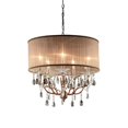 thumbnail image 1 of Ore Furniture K-5126H 25 in. Rosie Crystal Ceiling Lamp, 1 of 1