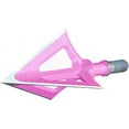thumbnail image 3 of G5 Outdoors Montec Broadheads, 100 Grain (Pack of 3), Pink - 119, 3 of 6