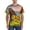 Horse Sunflowers, variant on Sunflowers Print Men's Dry Fit Mesh Athletic Shirts Moisture Wicking Tennis T-Shirt Tops