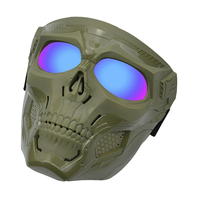 Yousi A Mask, Windproof Outdoor Motorcycle Cross-Country Goggles Motorcycle Skull Helmet Mask
