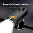 thumbnail image 4 of Bright LED Bicycle Headlight & Taillight Set, Waterproof Mountain Road Bike Lights for Night Riding Safety, USB Rechargeable, 400mah Battery, 4 of 8
