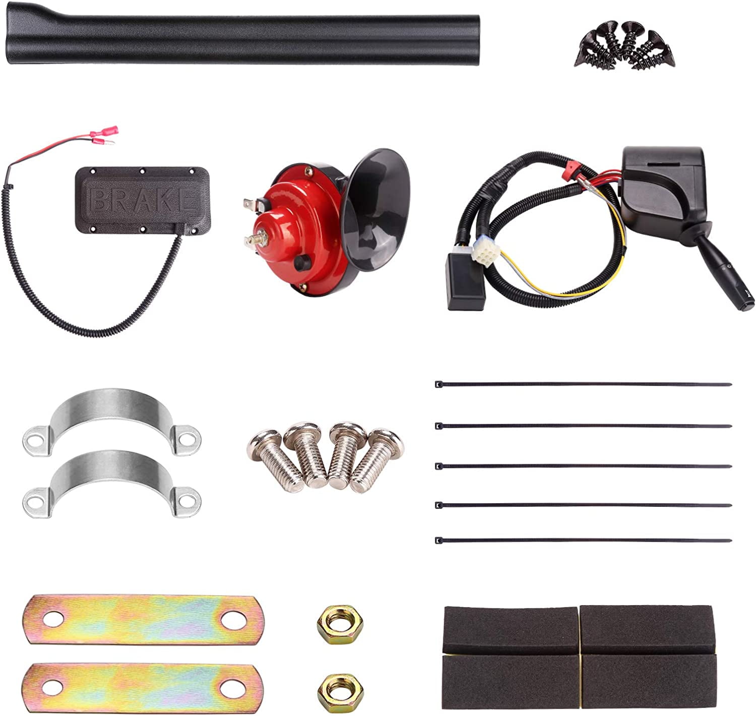 10L0L Golf Cart Turn Signal Kit with Horn Brake Hazard Blinker Light