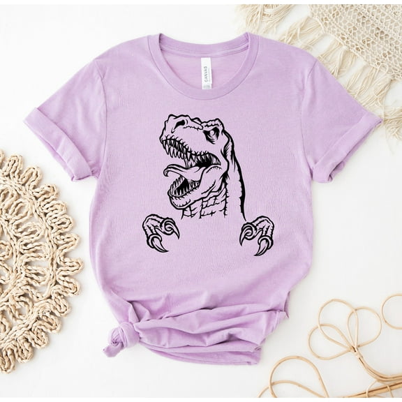 Dinosaur T-shirt Archeologist Shirt Fathers Day Gift Funny Top Paleontology Tee Small Shirts Family Skull T-rex Pocket Tyrannosaurus Rex