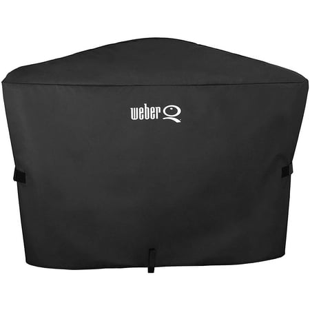 Weber - Rolling Cart Grill Cover for Q 2000/3000 grills - Black
