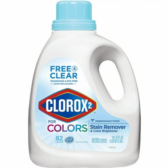 Clorox 2 For Colors Free & Clear Stain Remover And Color Brightener (112 Oz.)