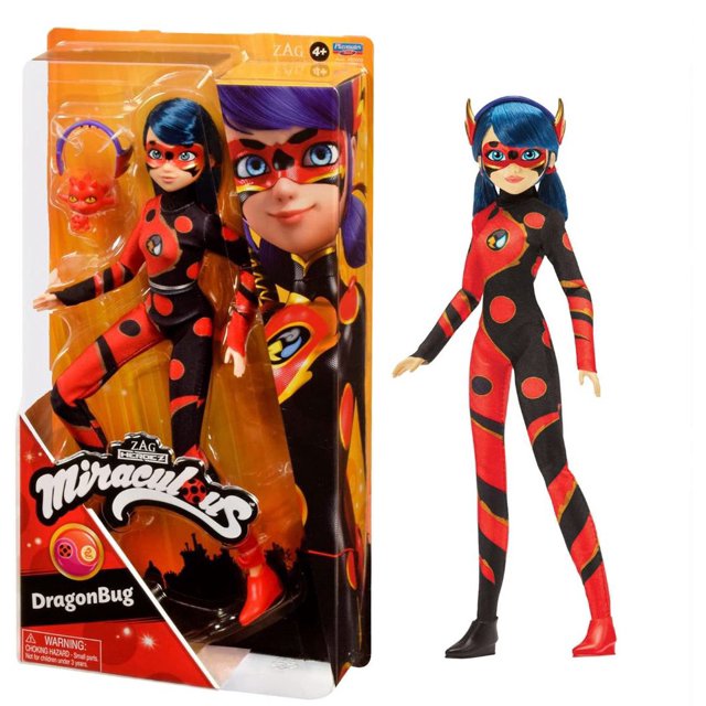 Figura de Accion Miraculous Dragon Bug
