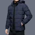 thumbnail image 5 of Chaquetas de plumas para hombre Abrigo acolchado con capucha para hombre Ropa de invierno Parkas Reseñas coreanas Muchos acolchados en promoción Ropa cálida de lujo, 5 of 5