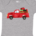 thumbnail image 4 of Inktastic Christmas Red Vintage Truck with Presents Boys or Girls Baby Bodysuit, 4 of 5