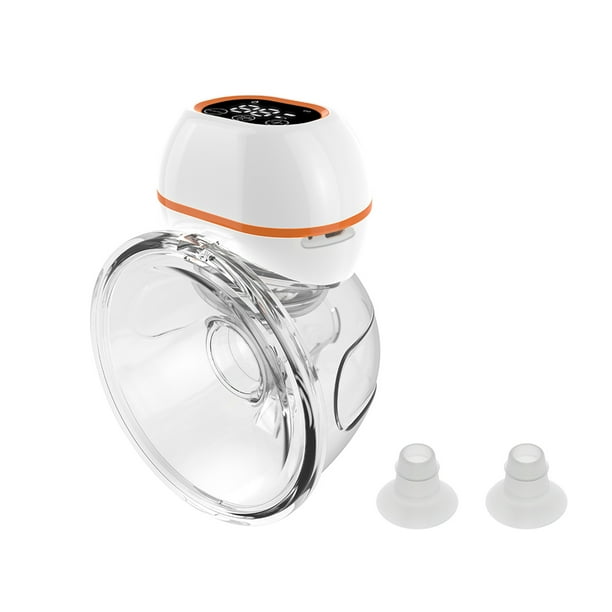 Sacaleches eléctrico Extractor de leche portátil con manos libres Extractor de leche eléctrico portátil con inserción de embudo de conversión 3 modos 9 niveles de succión 6 oz / 180 ml Taza de pecho R Tomshoo Sacaleches eléctrico
