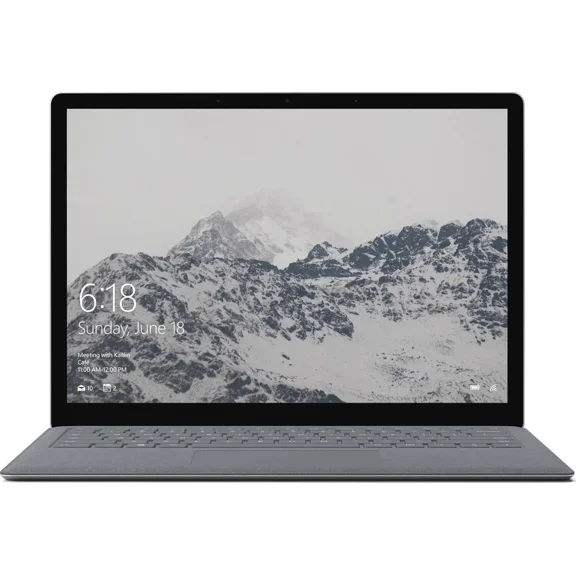 Restored Microsoft Surface Laptop 12", 256GB Intel Core i5-7300U, 8GB RAM - Platinum JKM-00001