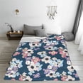 thumbnail image 5 of Sikiie Flowers Ultra-Soft Micro flannel Blanket Luxury All Seasons Warm Blanket for Bedding Sofa and Travel (4 sizes)-80"x60", 5 of 7