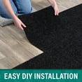 thumbnail image 4 of French Broad Anthracite Peel And Stick Carpet Tiles for Home Office and Versatile Areas, Residential 18 in. x 18 in. 22.5 sq. ft. 10 Tiles Per Box, 4 of 12