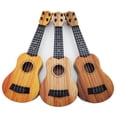 thumbnail image 4 of CQCYD 3Pcs KidsGuitar Ukulele, 14 Inch Beginner Musical InstrumentToy, 4 String Mini Guitar forChildrenToddler, Early Educational Pre Study Learning, Nylon Strings with Picks Songbook, 4 of 9