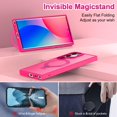 thumbnail image 3 of Funda para teléfono móvil Galaxy S23 con soporte ultramagnético, color rosa, 3 of 8