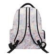 thumbnail image 2 of HELLHERO Salamander Floral Pattern Breathable Backpack with Front Pocket Spacious Multi-pocket Bookbag, Lightweight 17 Inch Book Bag for Elementary School Preschool, 2 of 8