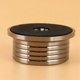 thumbnail image 5 of 2X Universal 50Hz LP Vinyl Record Player Disc Turntable Stabilizer with Level Aluminum Alloy Weight Clamp, Bright Black, 5 of 5