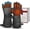 Black, variant on MADETEC Heated Gloves for Men Women,7.4V 22.2Wh Rechargeable Electric Heated Gloves,Up to 10H Heating,Touchscreen Ski Winter Gloves for Outdoor Skiing Hunting Work Hiking,M