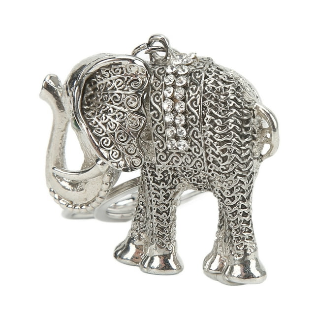 Ecomeon Keychain, Elephant Keychain Seamless Welding For Birthday For Valentine's Day For Anniversary