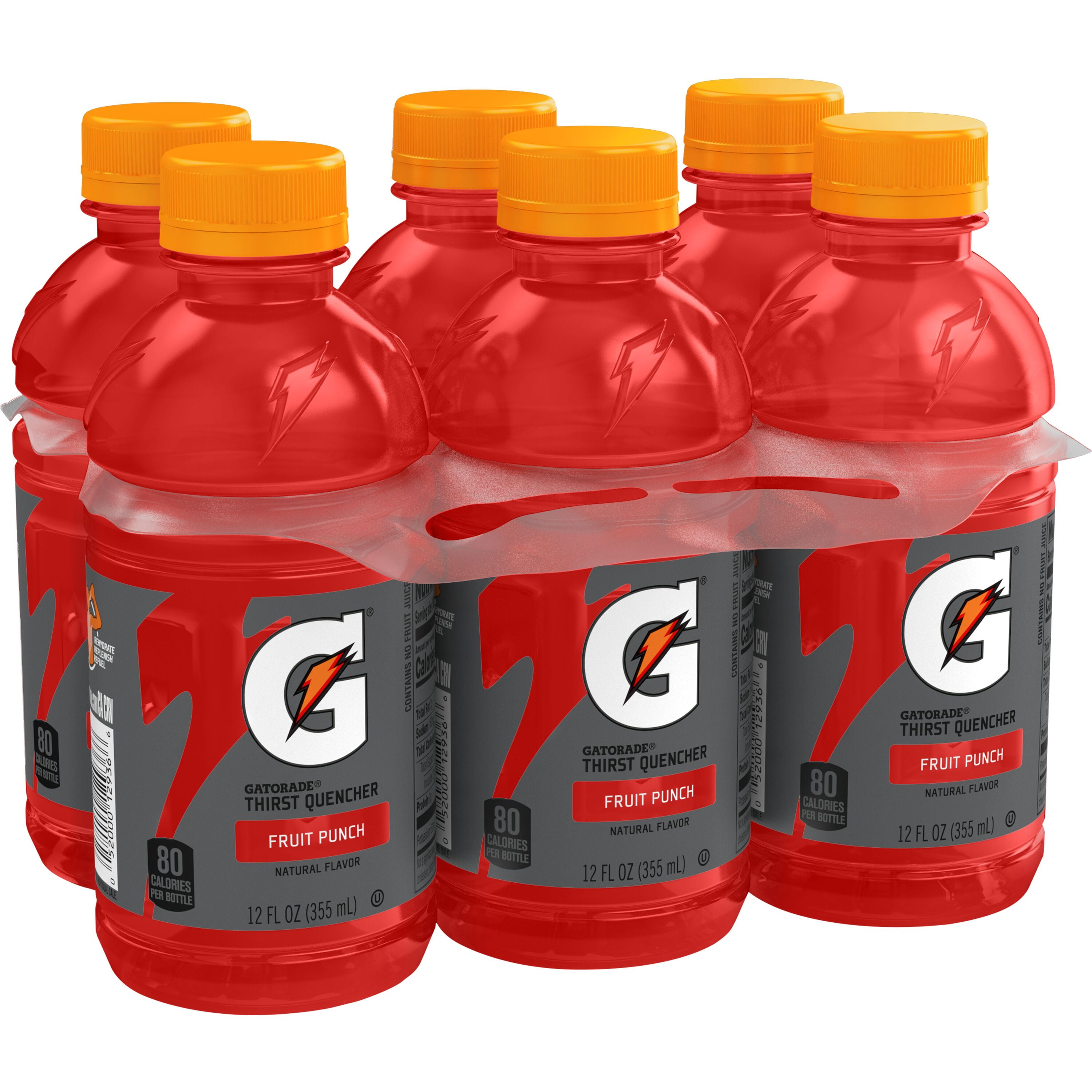 Amazon.com : Gatorade 6-Pack Squeeze Bottle Carrier, Team
