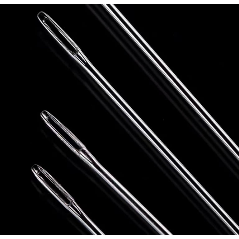 10 Pieces 5 Inch Long Upholster Needles Simple Needles Large Eye Needle for  Hand Sewing Act Crafts, Upholster, Craft Leather Jewelry