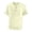 Khaki, variant on WREESH Men's Casual Linen Shirt Short Sleeve Solid Color Cotton Linen with Foldable Collar for Turndown Look Khaki