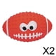 thumbnail image 1 of Pelota de juguete para perros,Pelota de juguete con forma de para perros de razas medianas y grandes,Juguetes de limpieza para la dentición de masticadores agresivos,Juguetes, 1 of 8