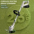 thumbnail image 3 of SUGIFT 21V Cordless String Trimmer & Edger with 1.5 Ah Battery and Charger, Gray, 3 of 10
