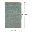 thumbnail image 5 of A&B Home  Petril Jute Braided Shuttle Weave Durrie with Hamming 32 x 48, 5 of 7
