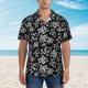 thumbnail image 2 of Fotbe Snake Camisa Hawaiana para Hombre Unisex – Camisa Casual de Verano con Botones de Manga Corta de Algodón y Lino,Small, 2 of 7