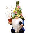 thumbnail image 1 of Estatua solar WDOplteas de jardín gnomos con luces LED, 1 of 9