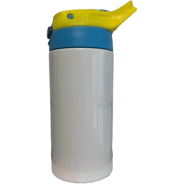 Sublimation Blank Kids Tumbler 12 oz, (Yellow/Blue)