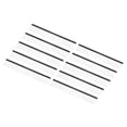 thumbnail image 1 of Unique Bargains Pack of 10 DIP Pin Header Single Row 40P 19mm Length Copper Plated, 1 of 4