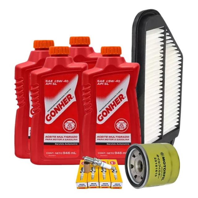 Kit Afinacin Spark 2013 1.2 15w40 Buja Platino